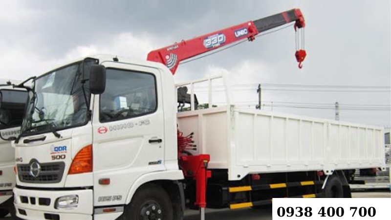 Cho thuê xe cẩu có gắn thùng hàng tại TP HCM - KHÁNH MAI