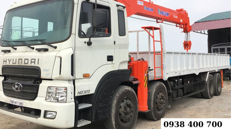 Cho thuê xe tải cẩu - KHÁNH MAI