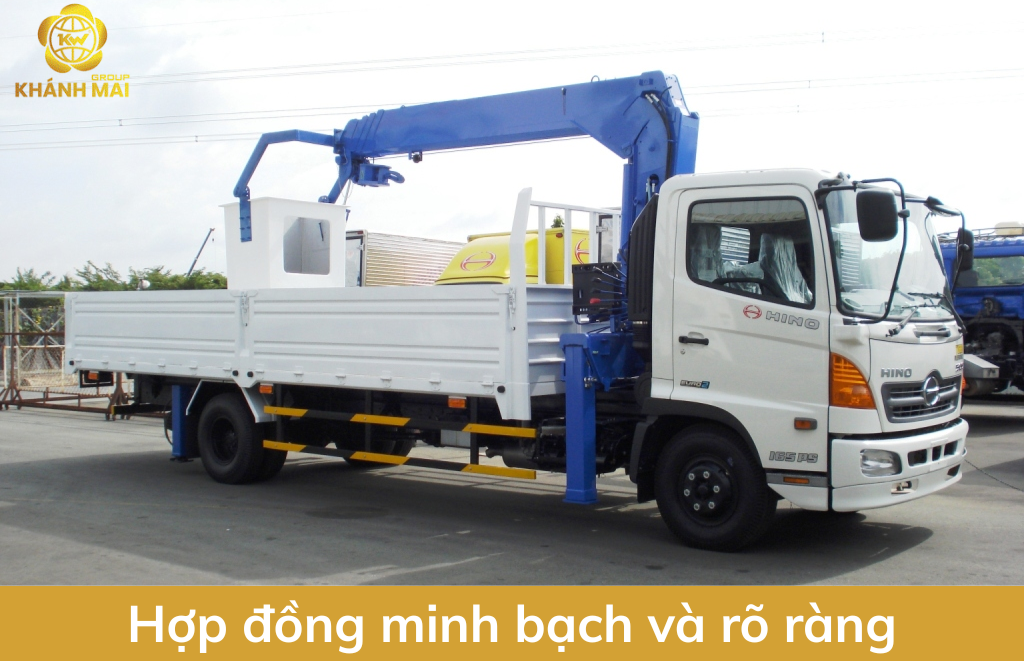 Đơn vị cho thuê xe cẩu có hợp đồng minh bạch, rõ ràng Đơn vị cho thuê xe cẩu có hợp đồng minh bạch, rõ ràng