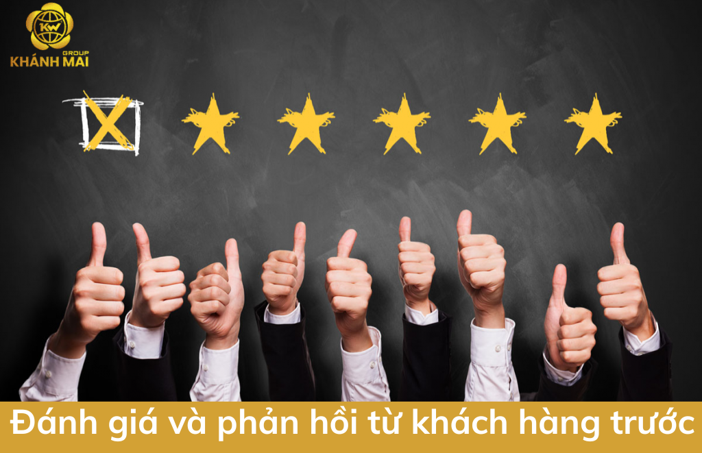 Đánh giá và phản hồi từ khách hàng trước Đánh giá và phản hồi từ khách hàng trước