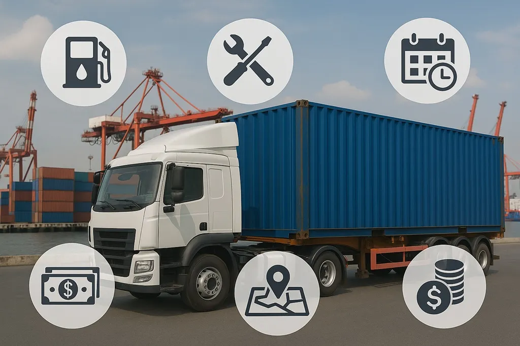 Các yếu tố ảnh hưởng giá thuê xe đầu kéo