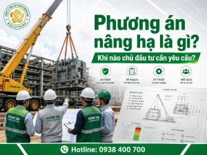 Phương án nâng hạ là gì? Khi nào cần yêu cầu?