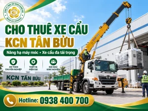 Cho Thuê Xe Cẩu KCN Tân Bửu